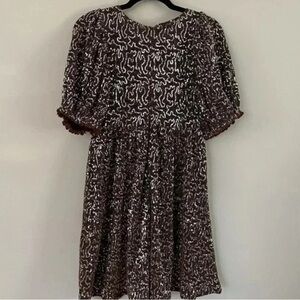 Sequin Patterned Dress